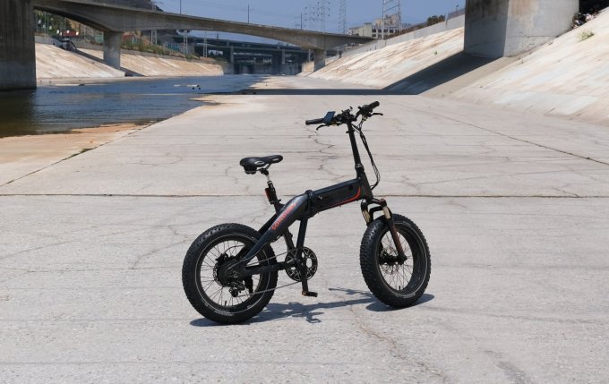 Rower składany elektryczny 
